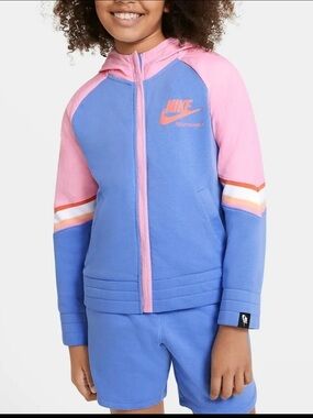 Nike Sportswear Girl’s Heritage Full Zip Hoodie